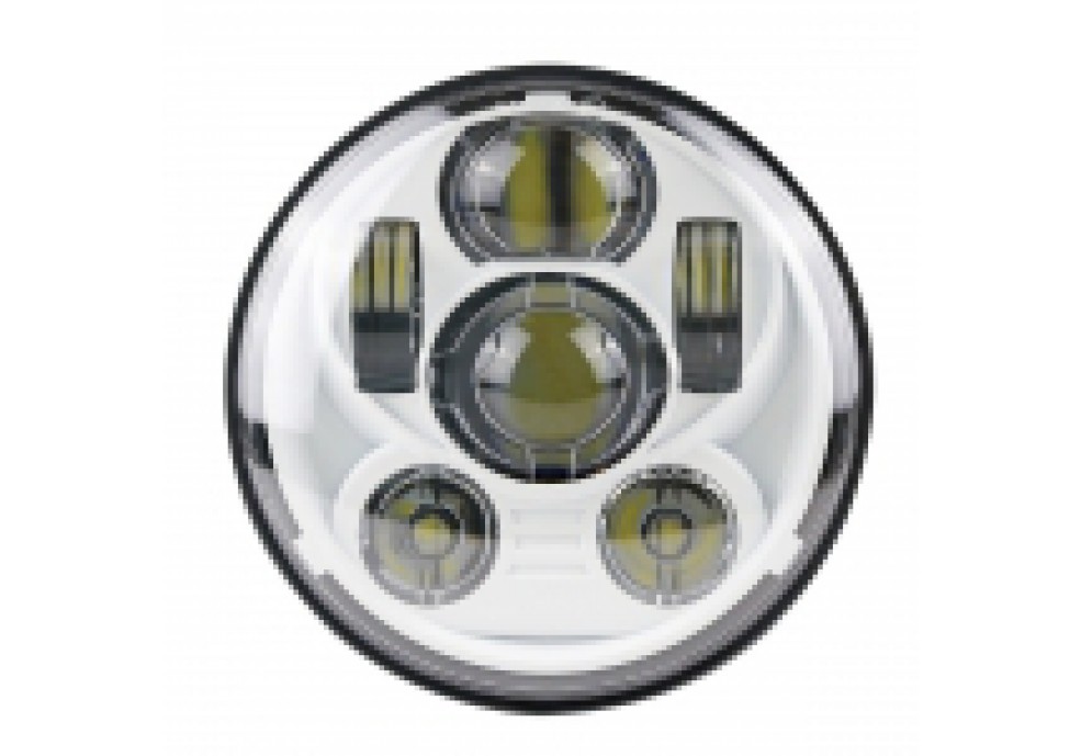  3450  5-3/4" inch Led Headlight Chrome or Black..