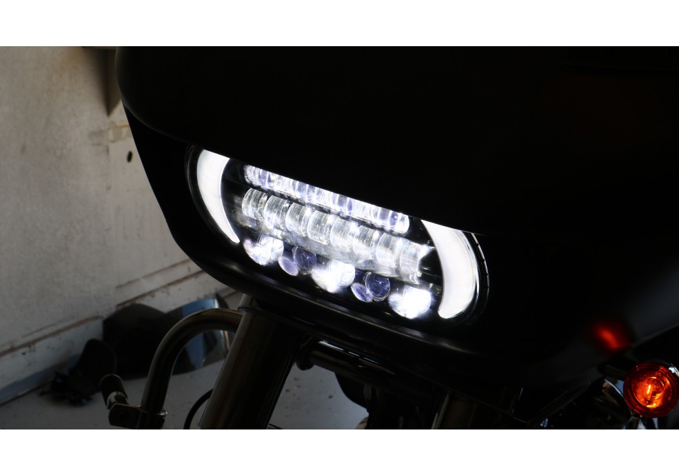 Part# RG-E Extreme Serious Headlight 15 & Newer (plug & play) Black only.
