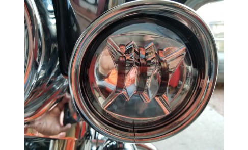 The Sirius EXTREME 2400 4.5" Passing Lamps (Chrome or Black.) Pair.